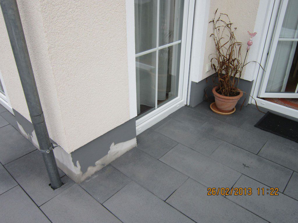 Haussockel Sanierung