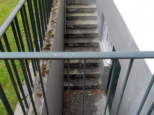 Undichte Kellertreppe sanieren