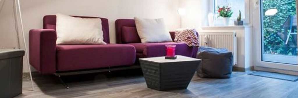 Souterrainwohnung Einrichtung Wohnzimmer
