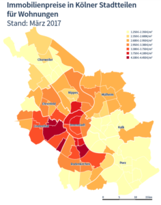 Immobilienpreise in Köln