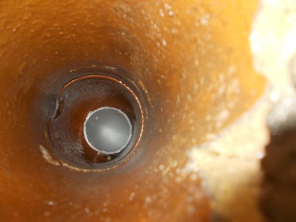 PVC Rohr in Tonrohr