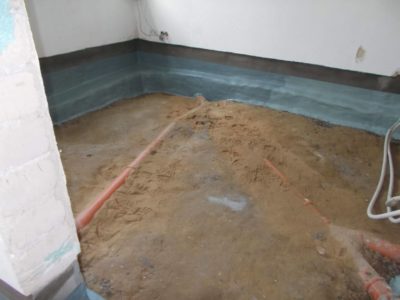 Streifenfundament niedriger Keller