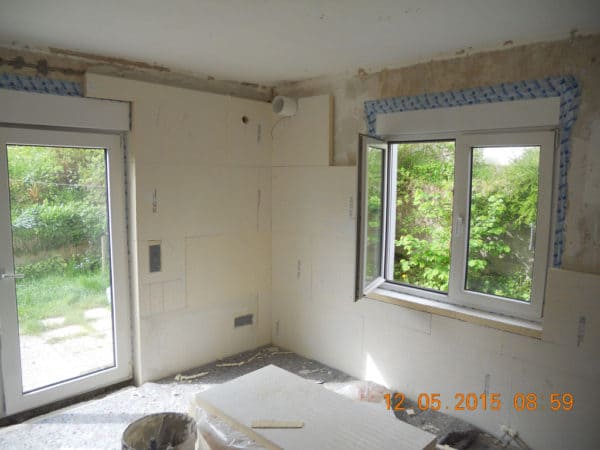 Keller Sanierung - Innendämmung